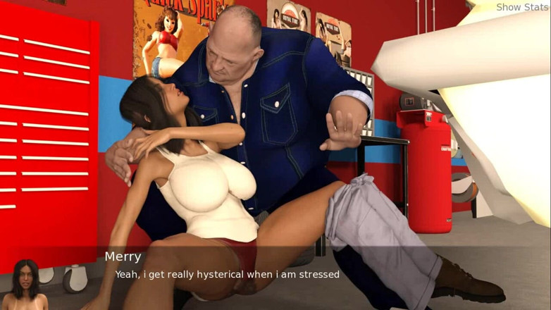 Dirty GamesXxX: Ateşli evli kadın: seksi orta yaşlı seksi kadın arabanın altında...