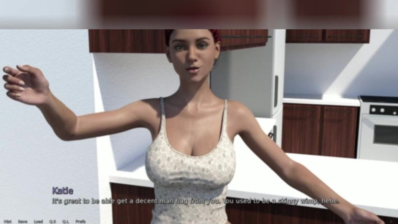 3DXXXTEEN2 Cartoon: One Milf, two girls. 3D porn cartoon sex