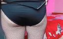 Kitty_Cross: Rabuda sexy dançando, garoto branco gay crossdresser Sissy Kitty