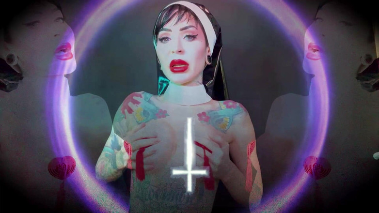 Baal Eldritch: Satans strökseminarium: Din kuks nedstigning i fördärv- hädelse, JOI, nunna...