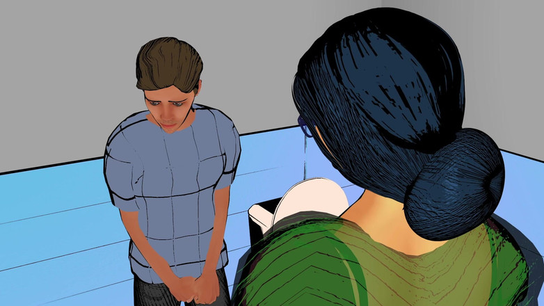 Animxyzn: Mama strictă a prietenului