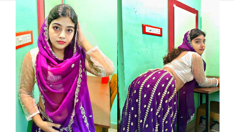 Mili bhabi: Indická krásná nevlastní sestra má sex s nevlastním bratrem