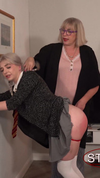 Pulled by Her Ears and Punished