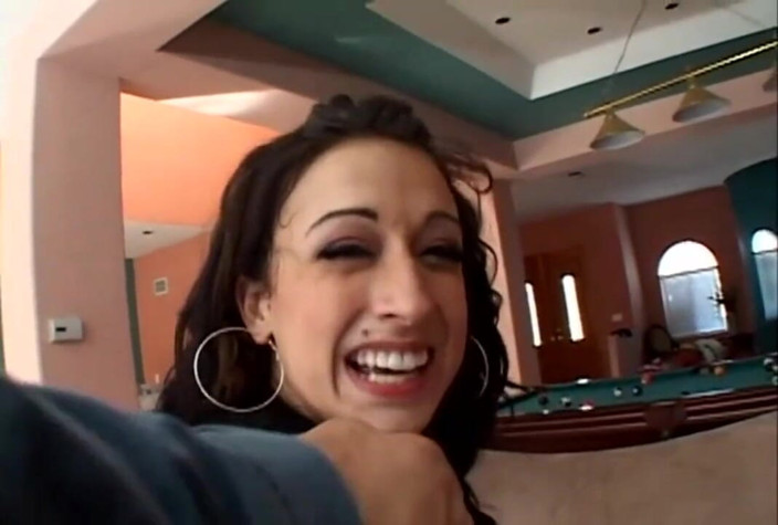 Double Penetration Party: Two big black cocks for one amazing slut in heat