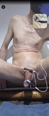 The Puppy Gets Electrosex Milked Until It Explodes