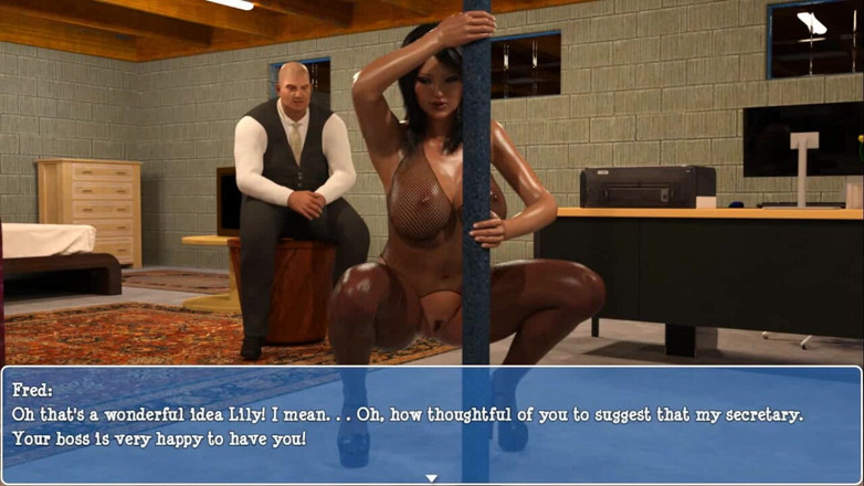 Dirty GamesXxX: Lily of the valley: housewife and a filthy stripper