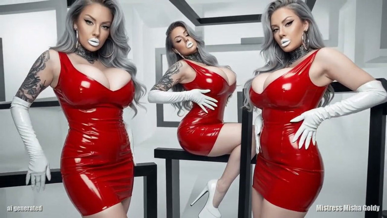 Goddess Misha Goldy: One of Me Is Never Enough: Gooned by the Red...