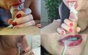 Winonna8: Riesige mehrere cumshots im mund amateur-MILF-zusammenstellung