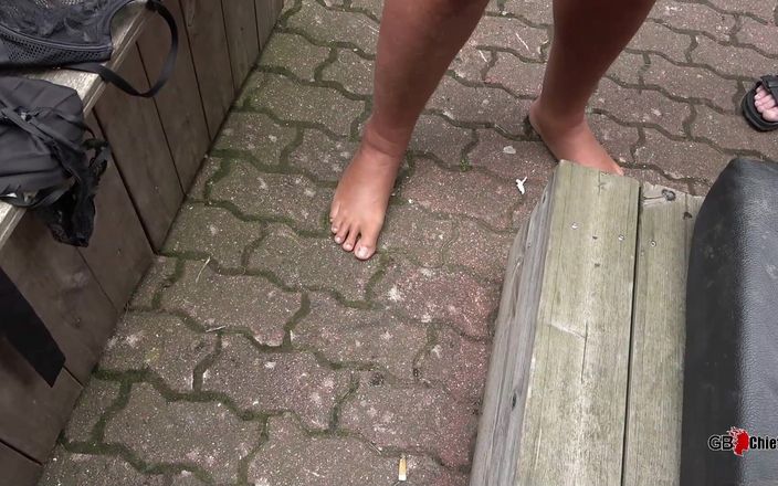 GangBang-Dream: Rebell, latina blonde, creampie dans la nature, gangbang