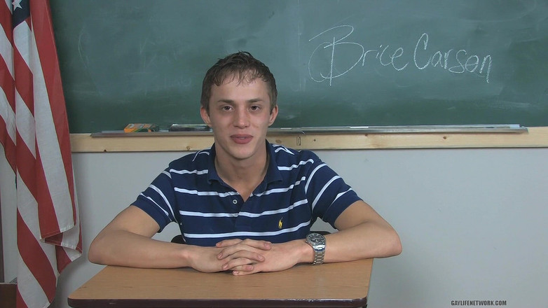 Teach Twinks: Kočička Brice Carson Chatuje s tlustou ligou