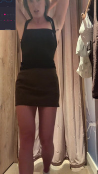 Aritzia Clothing Try-on Orgasm