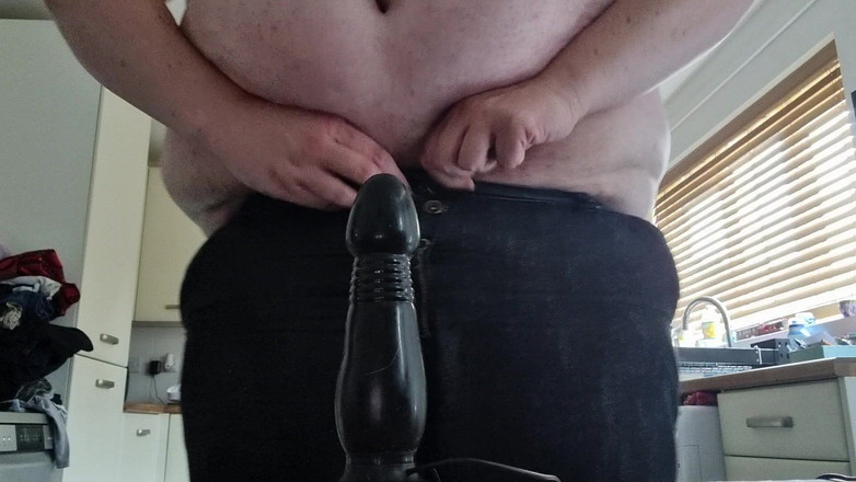 Big man: 딜도 섹스