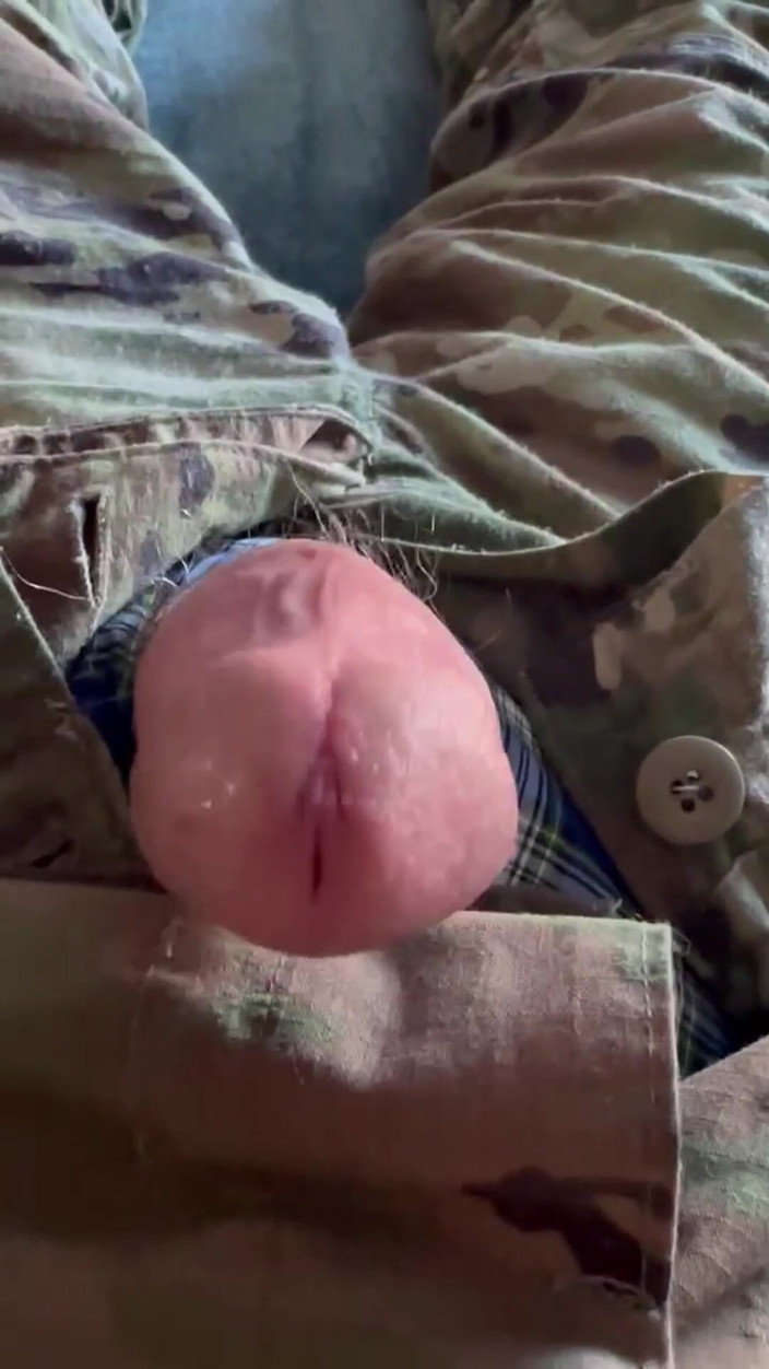 Gay Soldier Stuff: Žhavá kompilace mě honění v některých modrých boxer kraťasech Užijte...