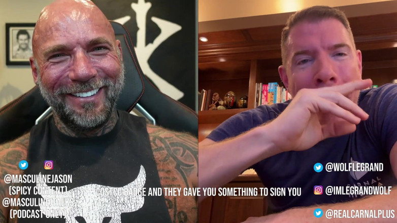 Raw and Uncensored with Masculine Jason: Porn Star Confessions - Legrand Wolf Part 2 (episode 175)