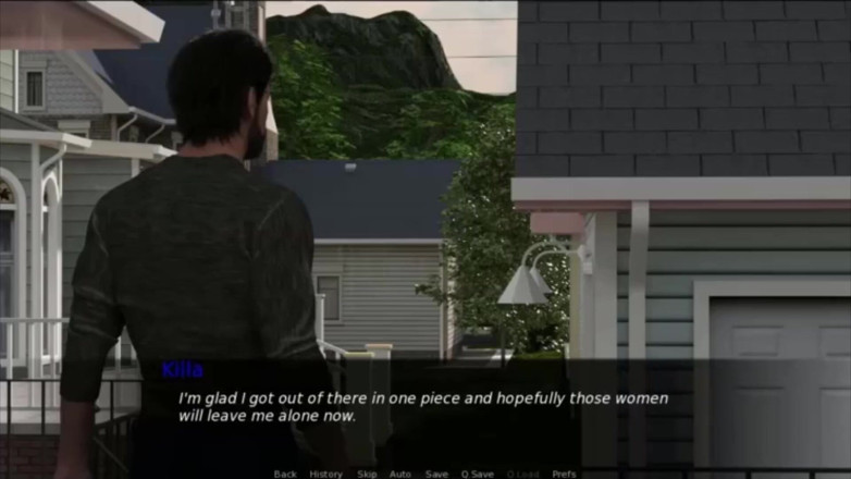 Visual Novels: Pine falls part 12