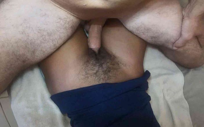 Bambulax: Black hairy cunt ready for big white cock