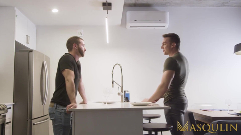 Masqulin: MASQULIN - Hunks Ace Quinn and Tanner Hall raw breed hardcore