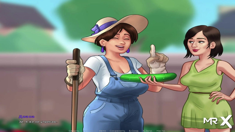 Mr Studio X: SummertimeSaga - what big cucumbers have you tried? E2 # 1