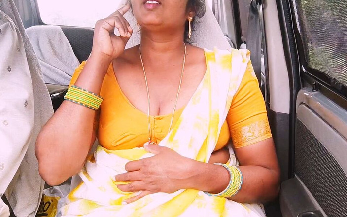 Telugu honey lips: भारतीय नौकरानी घर के मालिक के साथ कार सेक्स। तेलुगु गंदी बात करते हुए।