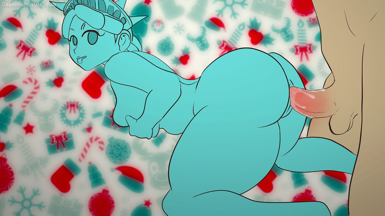 DsAnimation: Hentai tượng nữ thần tự do 2d (phim hoạt hình) phim hoạt...