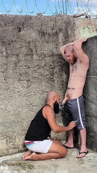 Fucking the Bear Outdoors, I Milked the Bastard's Ass
