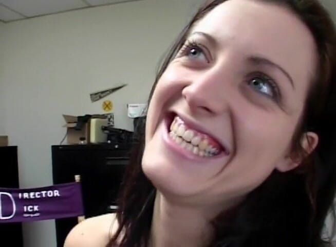 Babehood: Amazing girl has her mouth sprayed with semen