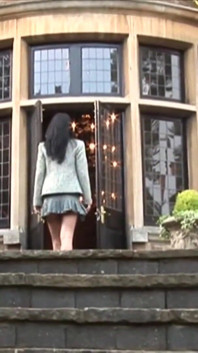 Sexy brunette gets fucked in a castle after being imprisoned
