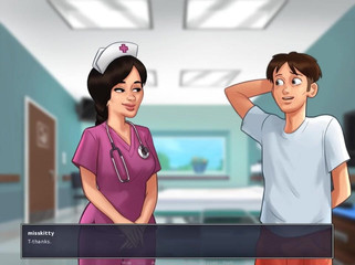 Miss Kitty 2K: Summertimesaga sapık hemşire oral seks (asmr) - bölüm 127