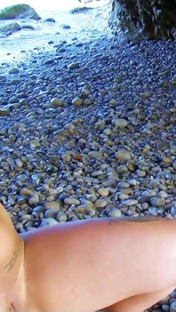 Sexy Milf Lynn banged at the beach by a stranger with a big cock