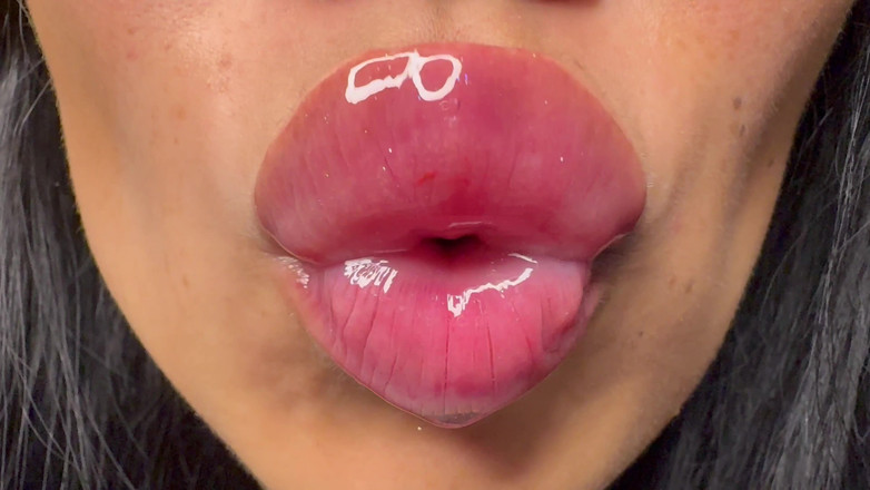 Asmr_mouth: 白人射精作为我的阴唇