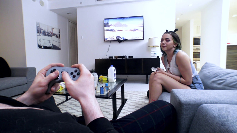 Doorsmash: Squirting saved my stepbrother: video game addiction intervention by Riley...