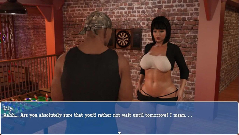 Dirty GamesXxX: Lily din vale: femeile căsătorite fac sex într-un club