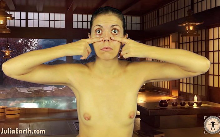 TheoryOfSex: Dia 2 da forma física facial com Julia V Earth. Comecei...