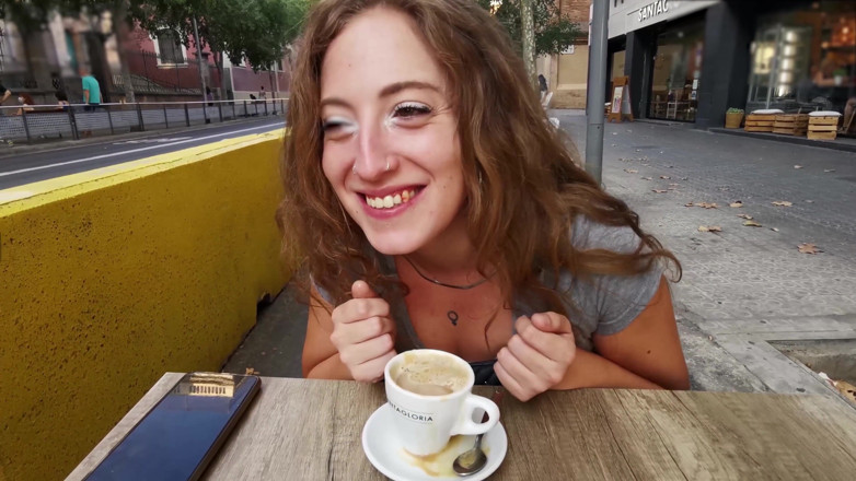 Dr Love: Enjoying a coffee with extra milk