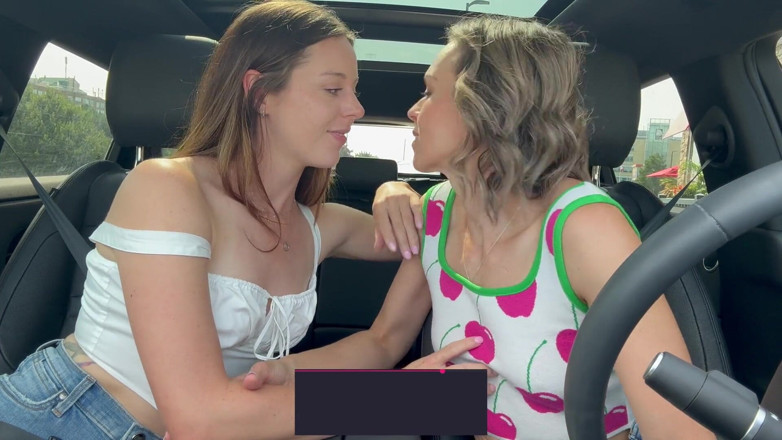 Serenity Cox: Nadia Foxx &amp; Serenity Cox Using Lush Remote Controlled Vibrators in...