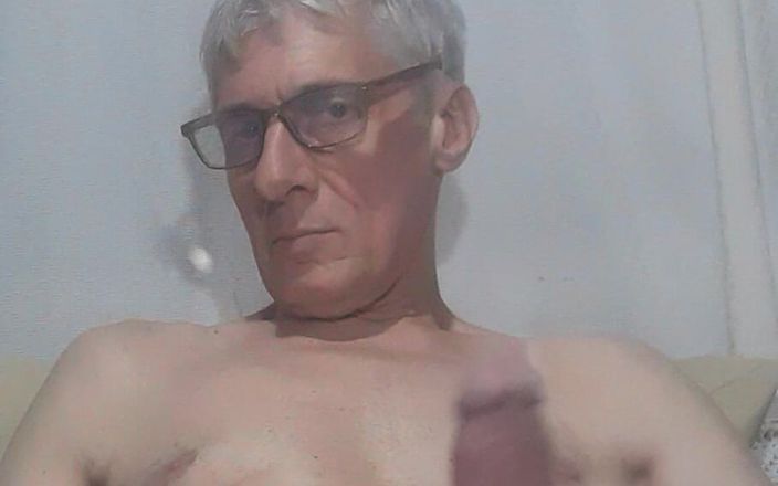 Big uncut hard cock: Cumshot Big Load