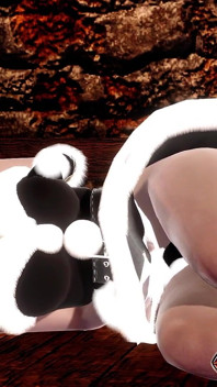 Dark Succubus Solo Masturbation Het Pussy with Loud Moaning and Orgasm 3D Animation
