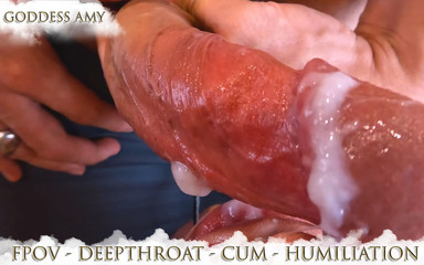 CoupleHart: エイミー視点 - 屈辱Fpovフェラチオスティッキーザーメン