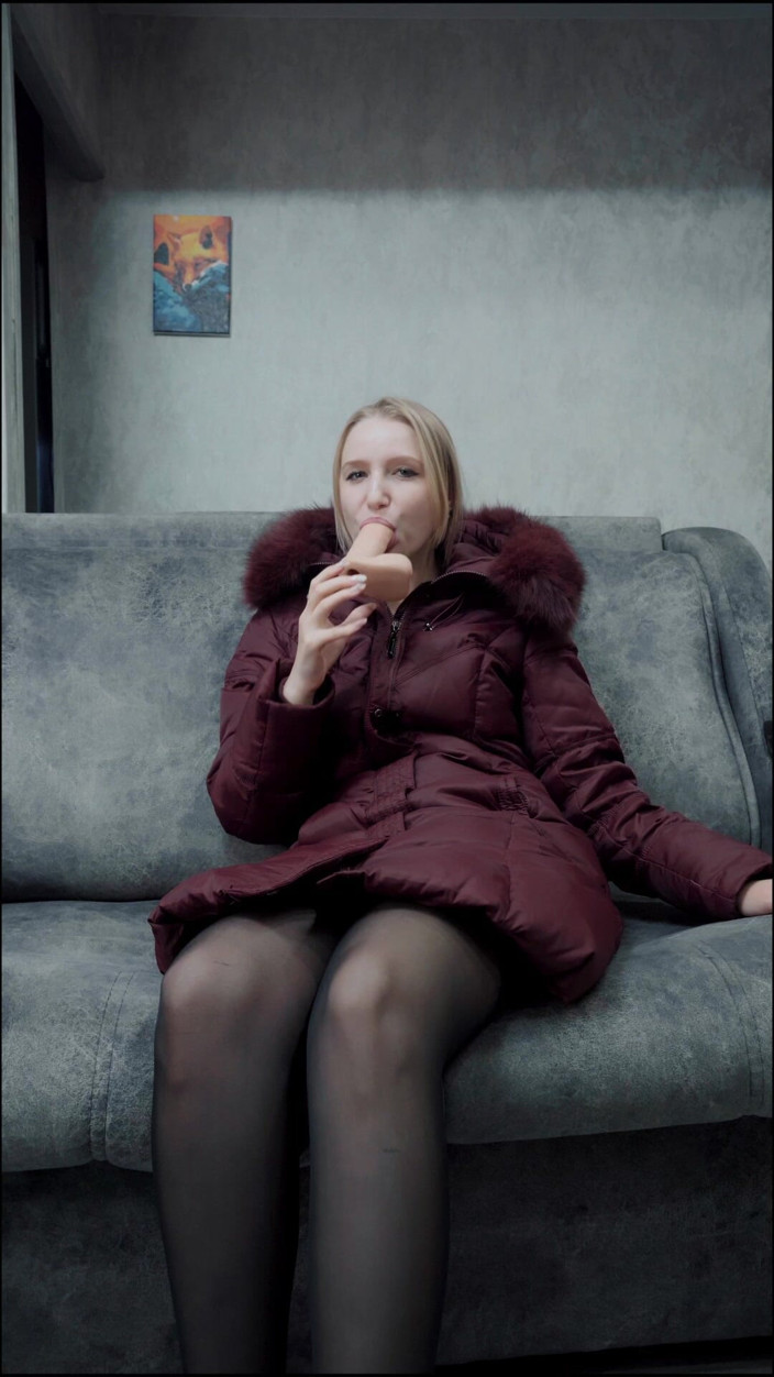 Stacy Starando: I Cum in My Beautiful Fur Coat