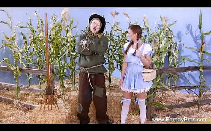 Parody Bros: Dorothy get her pussy slammed by scarecrow