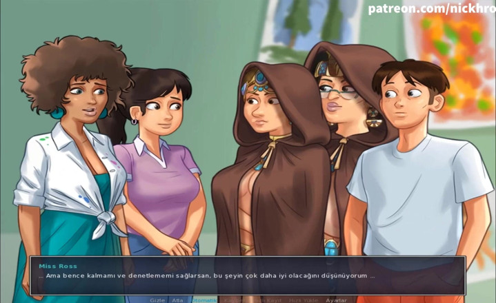 Cartoon Universal: Summertime saga part 3 (Turkish sub)