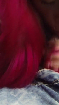 Pink whore suck my cock