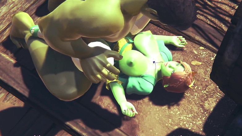 Wraith ward: La princesse Fiona se fait baiser par hulk