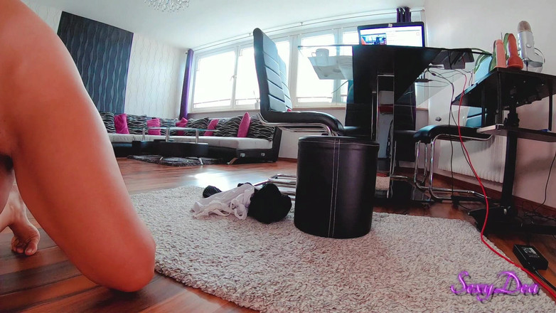 King of datass: Sexydea maler sin stora dildo