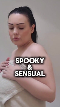 New Halloween Movie Big Tits MILF Wet Dreams of Wax and Oil Fetish