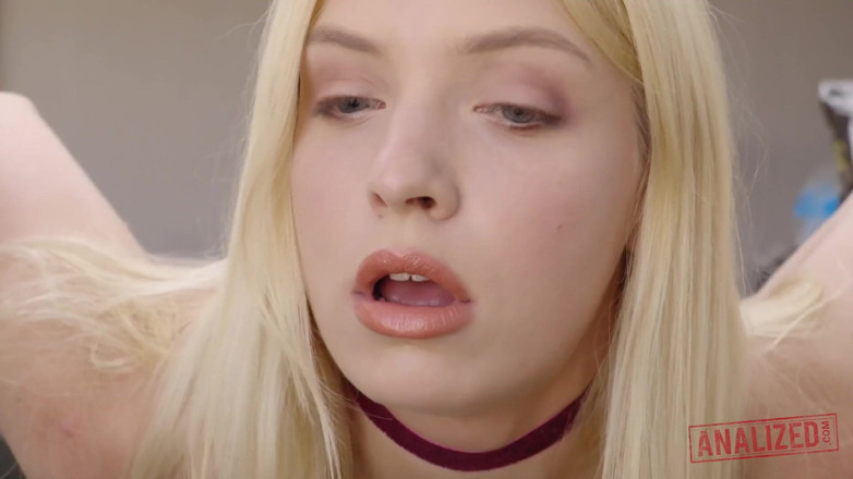 Analized: Sweet Giselle Palmer anally fucked by a big black cock...