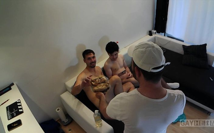 GAYheim: Balcánico Boys Arsen y Nikola (cam acción arriba)