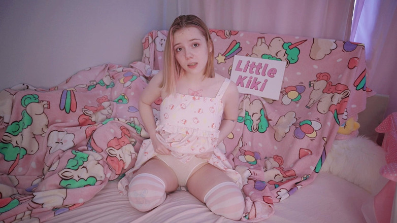 KikiKitten: Teen Girl Riding Big StepDaddy'S Dick