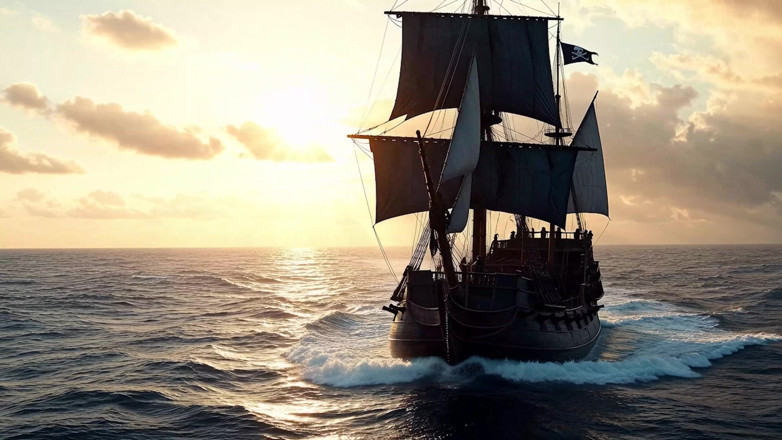 Luxury Porn Channel: Pirate Captain's Morning Oral Sex and Anal