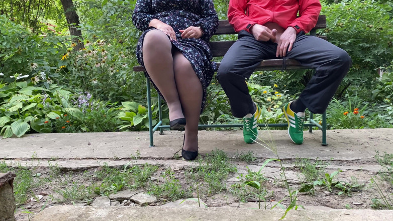 OurFetishLife: Stepmom makes her stepson cum on her shoes